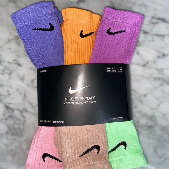 NIKE MULTI COLORED 6PACK $45 - Picture 5 of 6